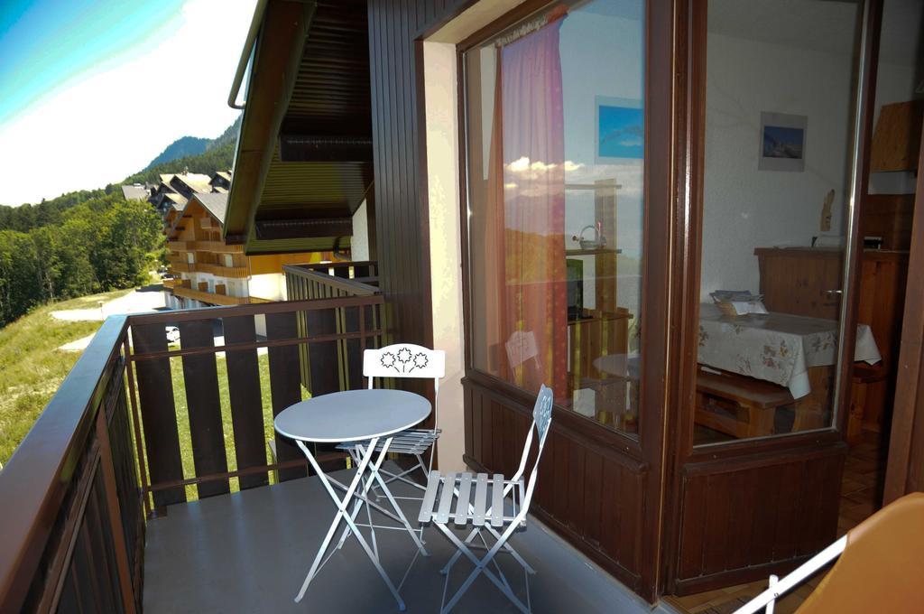 Studio Les Iris 18 Station Thollon Les Memises Apartamento Quarto foto