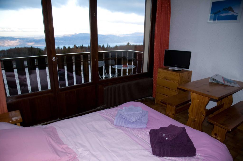 Studio Les Iris 18 Station Thollon Les Memises Apartamento Quarto foto